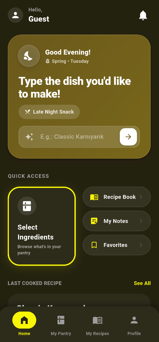 ChefOl App Mockup