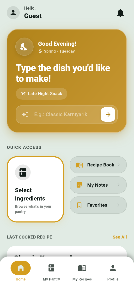 ChefOl App Mockup